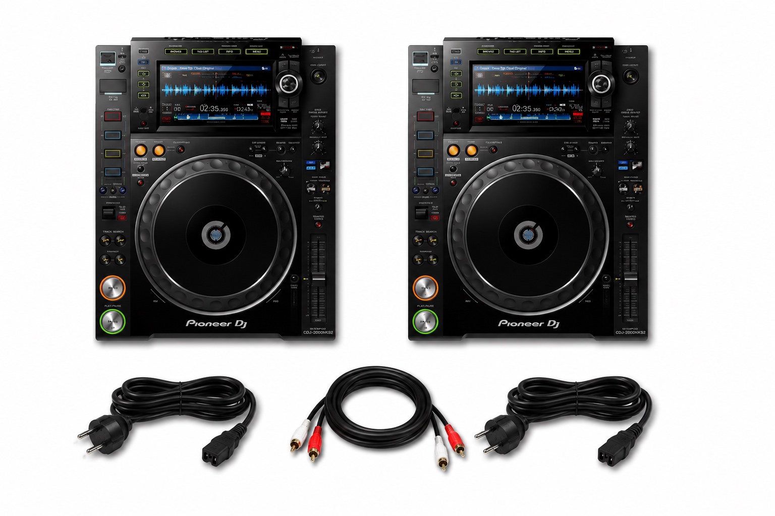 Paire de Pioneer CDJ-2000NXS2