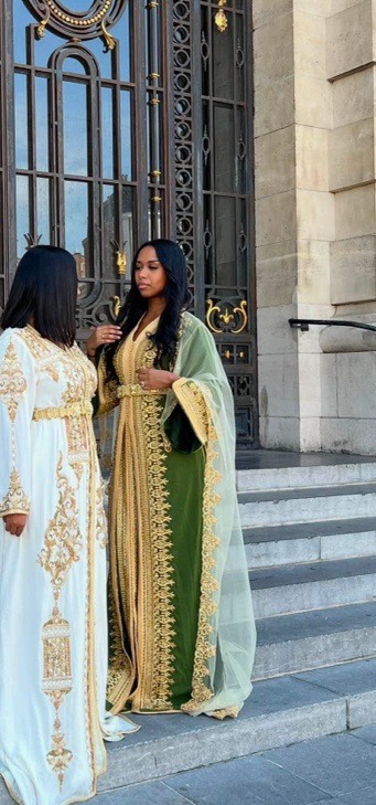 caftan vert & or — photo 2