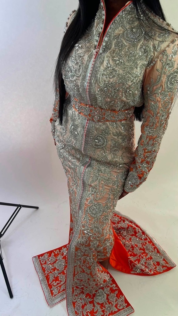 caftan sirène tie & dye