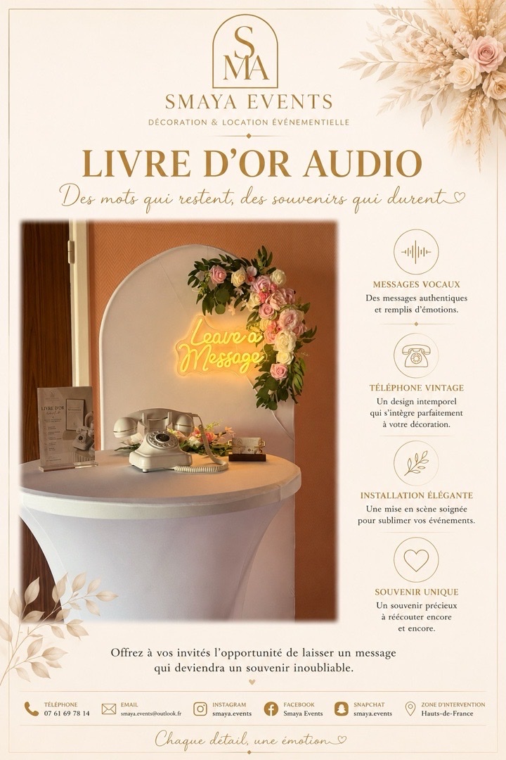 Livre d’or audio  — photo 2